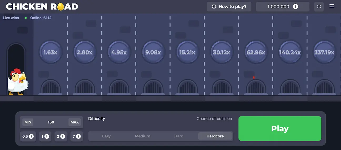 игровой автомат Chicken Road